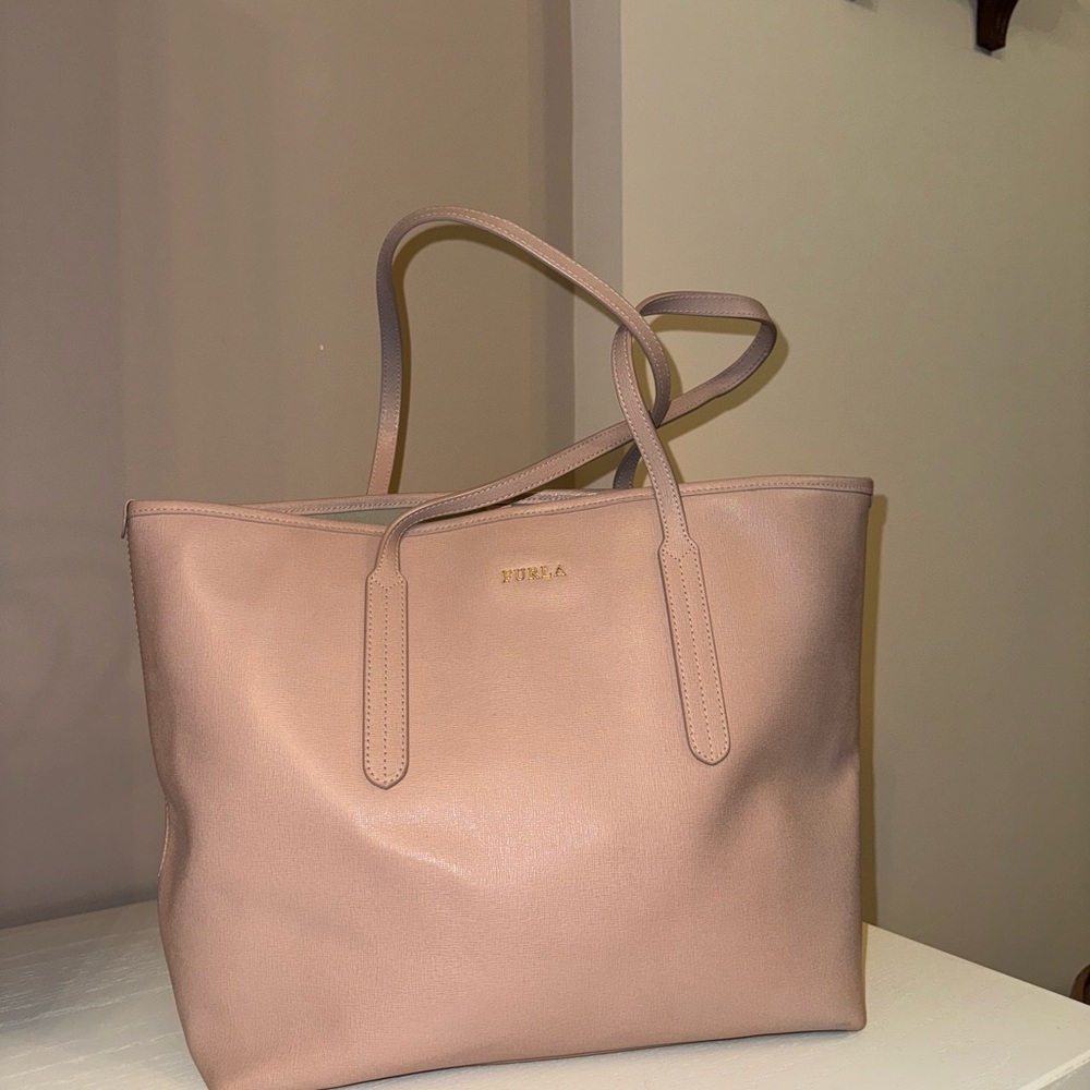 Furla Leather Tote Bag